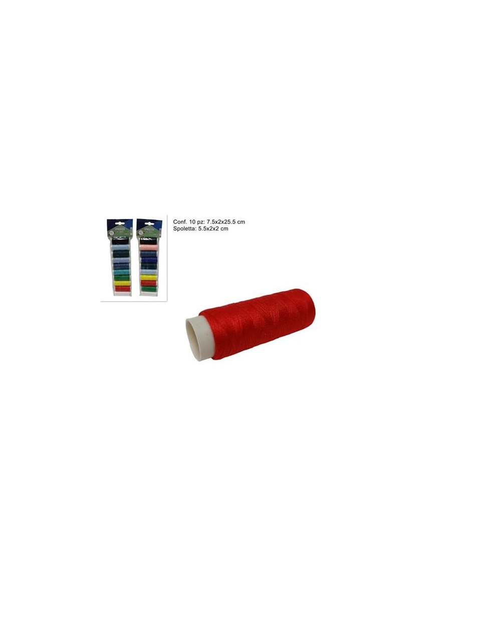 CONFEZ.10 SPOLETTE COTONE  A093433
