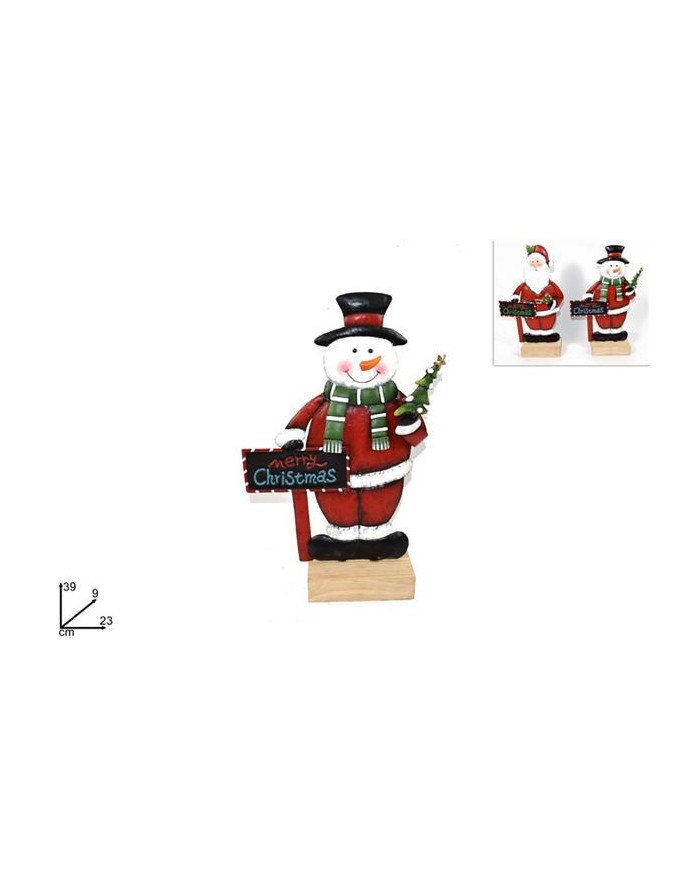 BABBO NATALE/SNOWMAN...