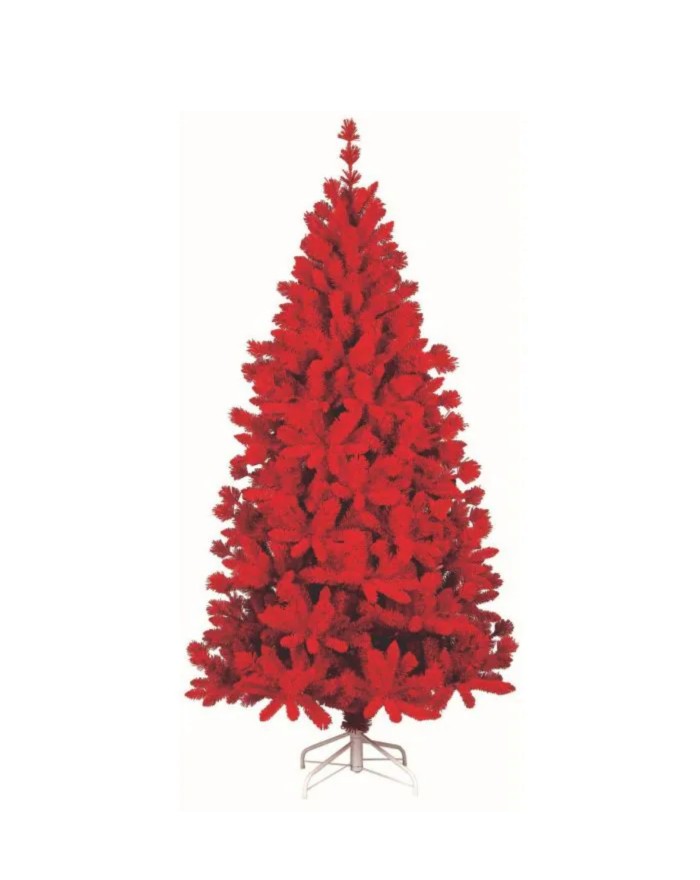 ALBERO RED 210cm FLOCCATO...