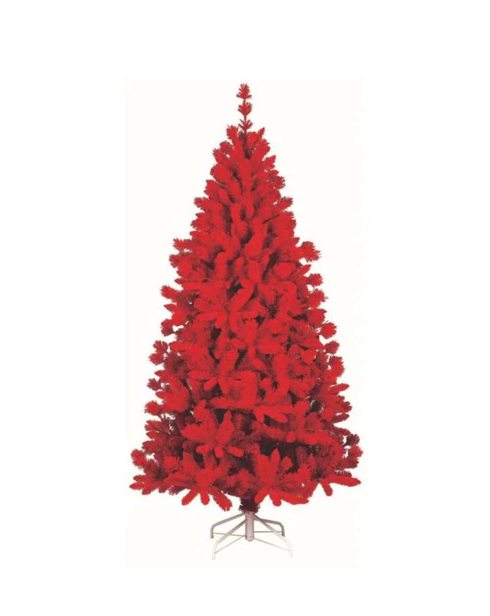 ALBERO RED 210cm FLOCCATO ROSSO  RED210