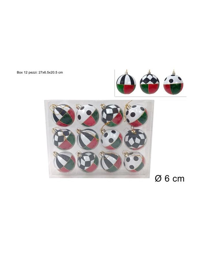 SET 12  PALLE ROSSO/VERDE...