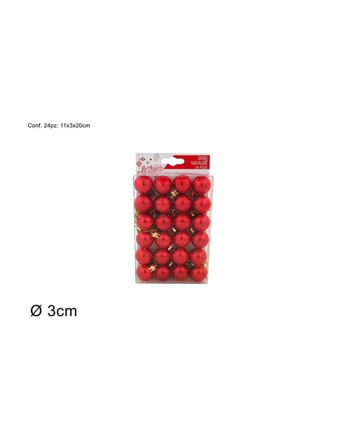 PALLINE LUCIDE ROSSE...