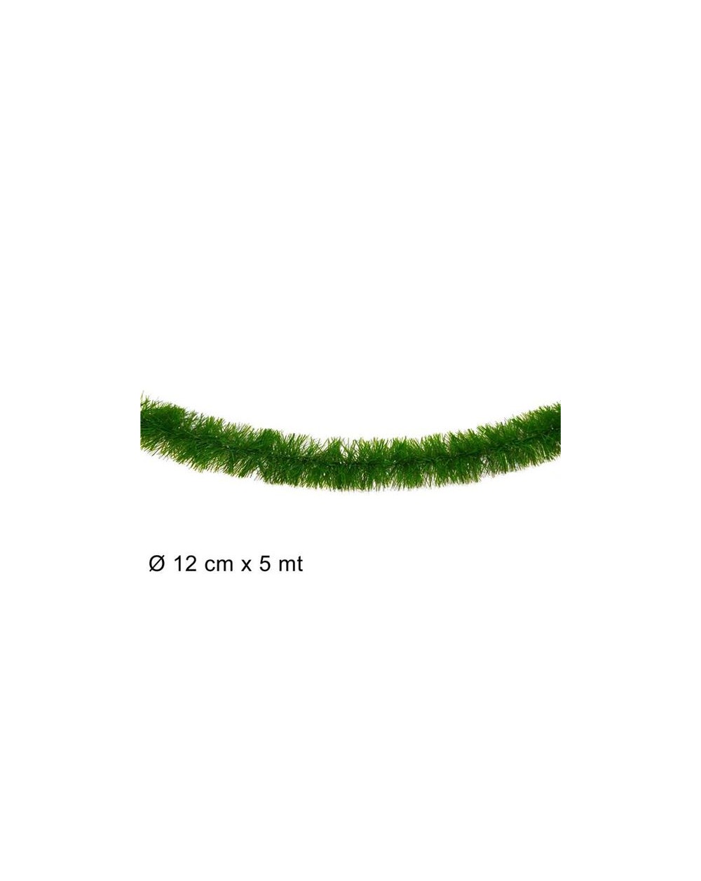 GHIRLANDA VERDE 5mt.  A125245