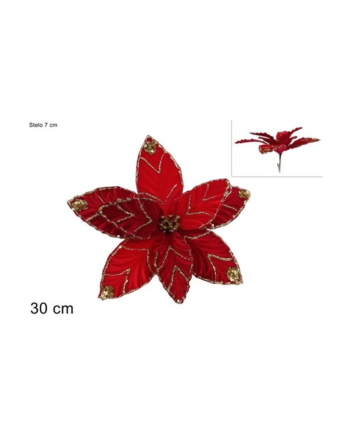 PINZETTA FIORE 30CM VELLUTO...