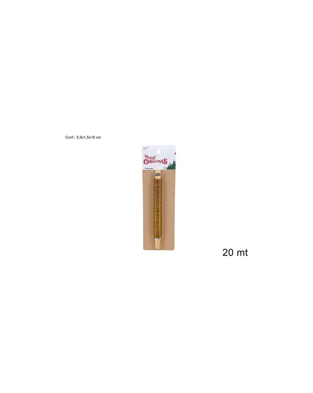 FILO METALLO 20MT ORO  A197932