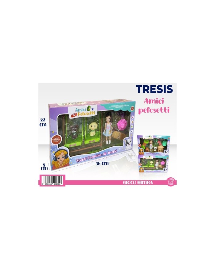 BAMBOLA PASSIONE ANIMALI...