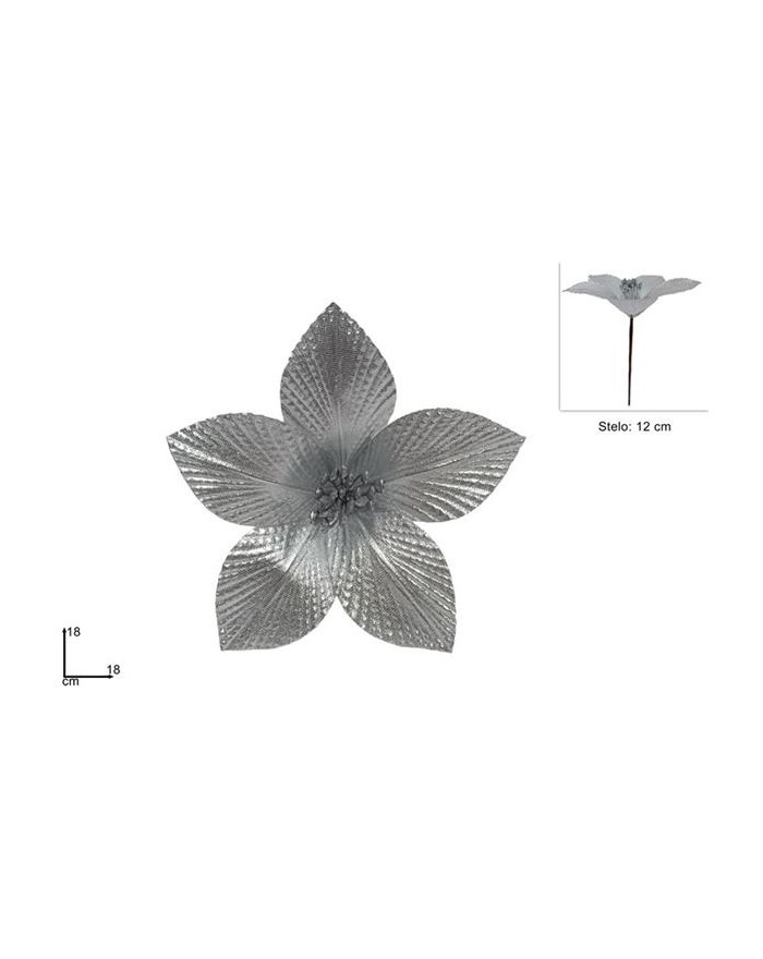 STELO FIORE LAM 18cm SILVER...