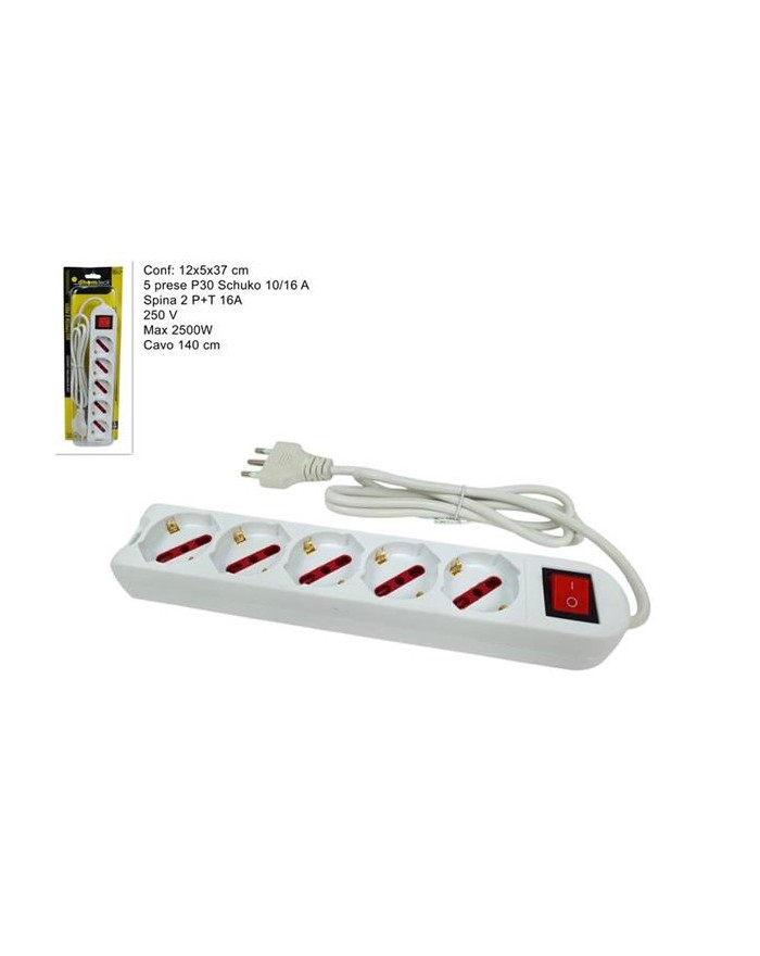 CIABATTA 5 POSTI C/BOTTONE...