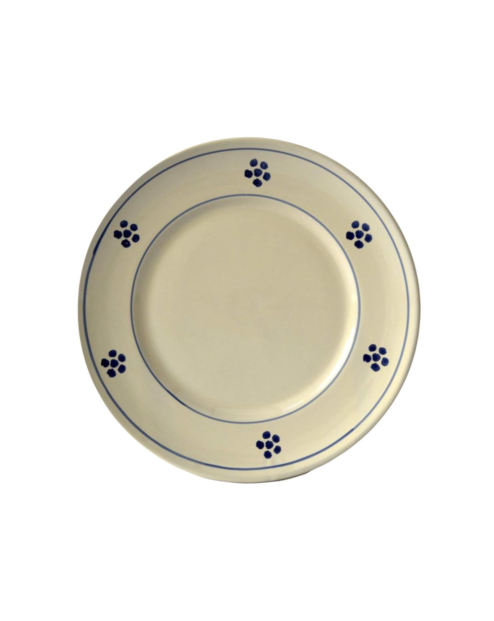 PIATTO FRUTTA 17cm.SMALTO STELLE  A073944