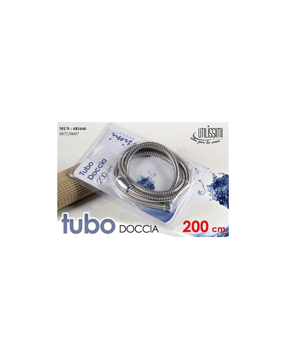 TUBO DOCCIA 13MMX200CM  A198020
