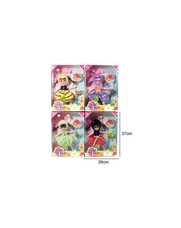 BAMBOLA COCCINELLA 4  ASS....