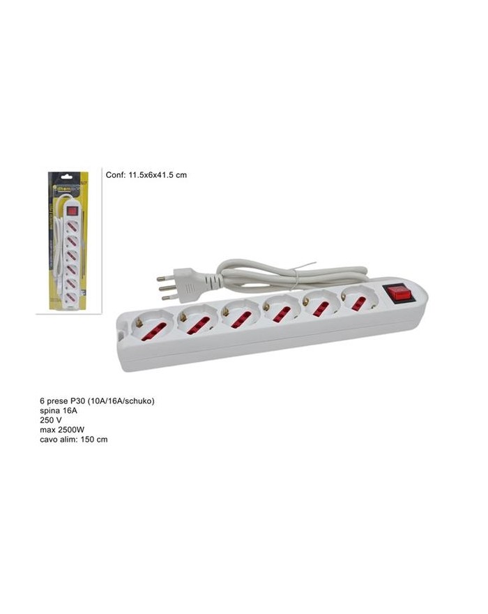 CIABATTA 6 POSTI C/BOTT....