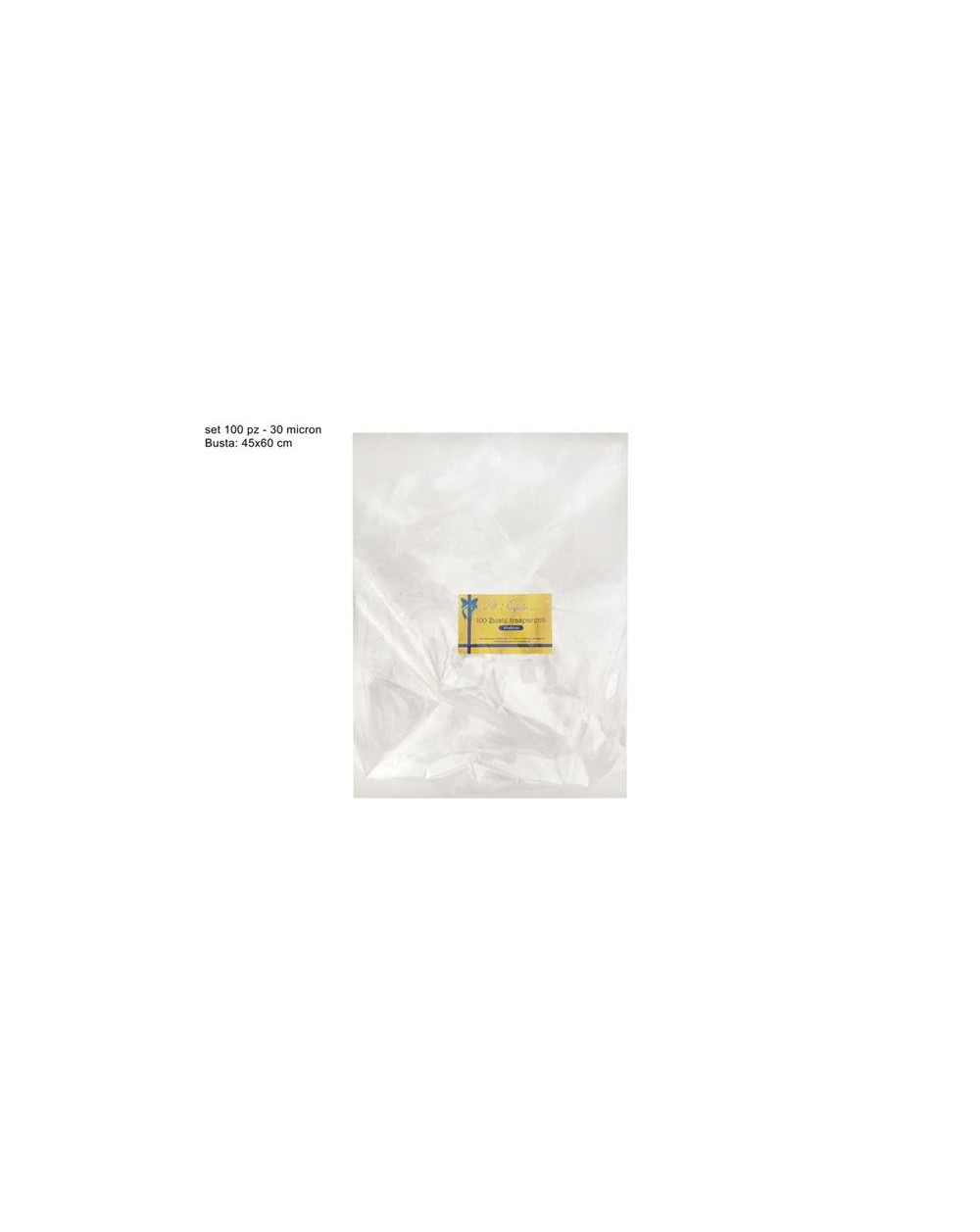 BUSTE TRASPARENTI 45X60 100pz.  A198187