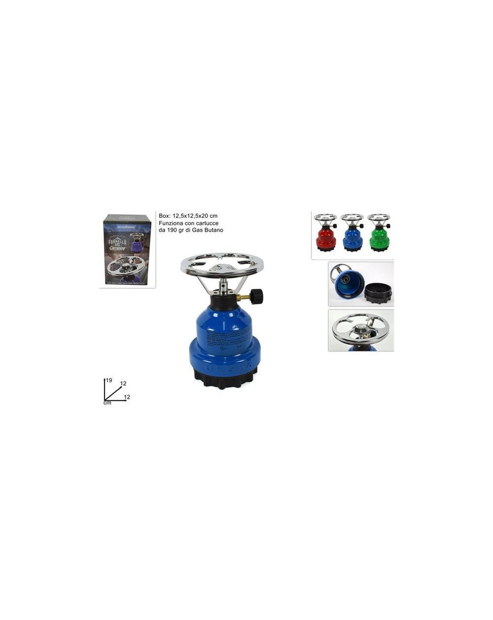 FORNELLO CAMPEGGIO GAS  8034048430743