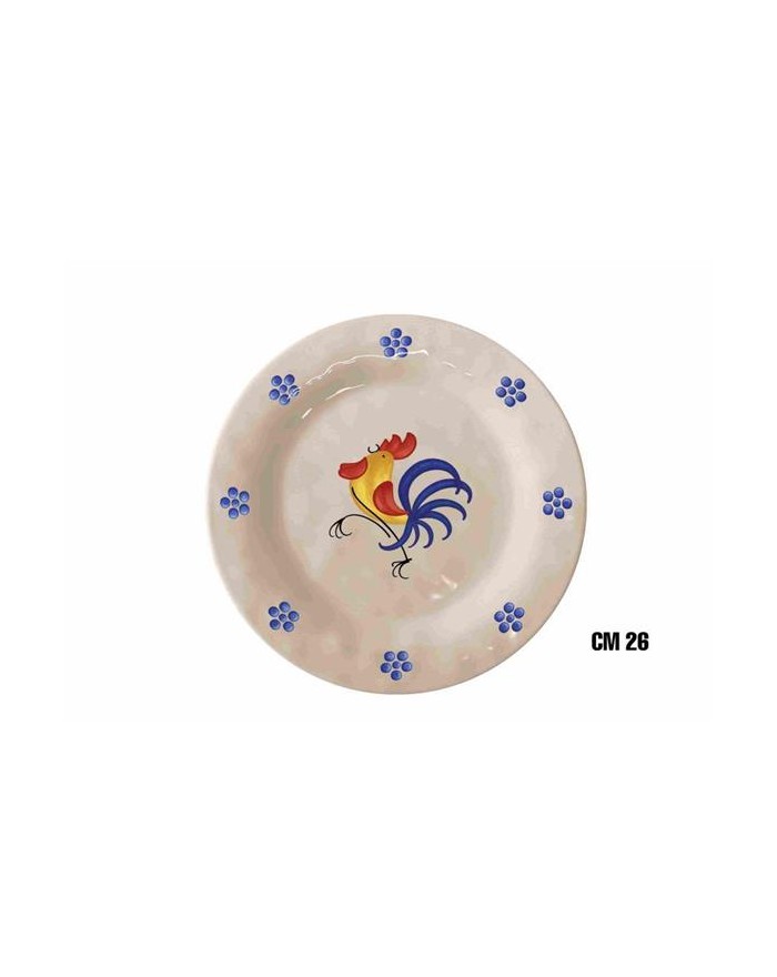 PIATTO PIANO 26.5cm GALLO...