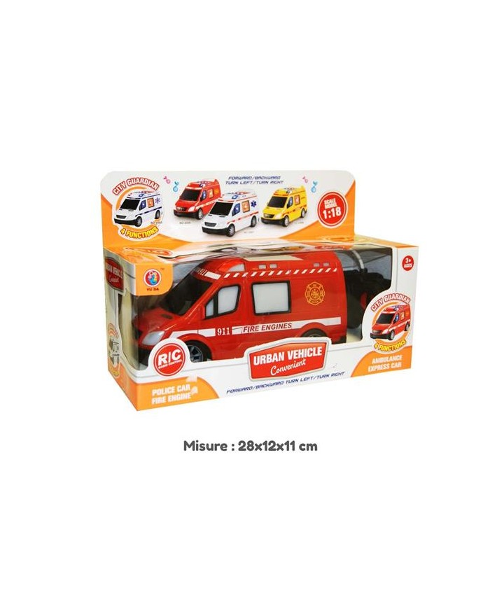 AMBULANZA R/C 4 FUNZIONI...