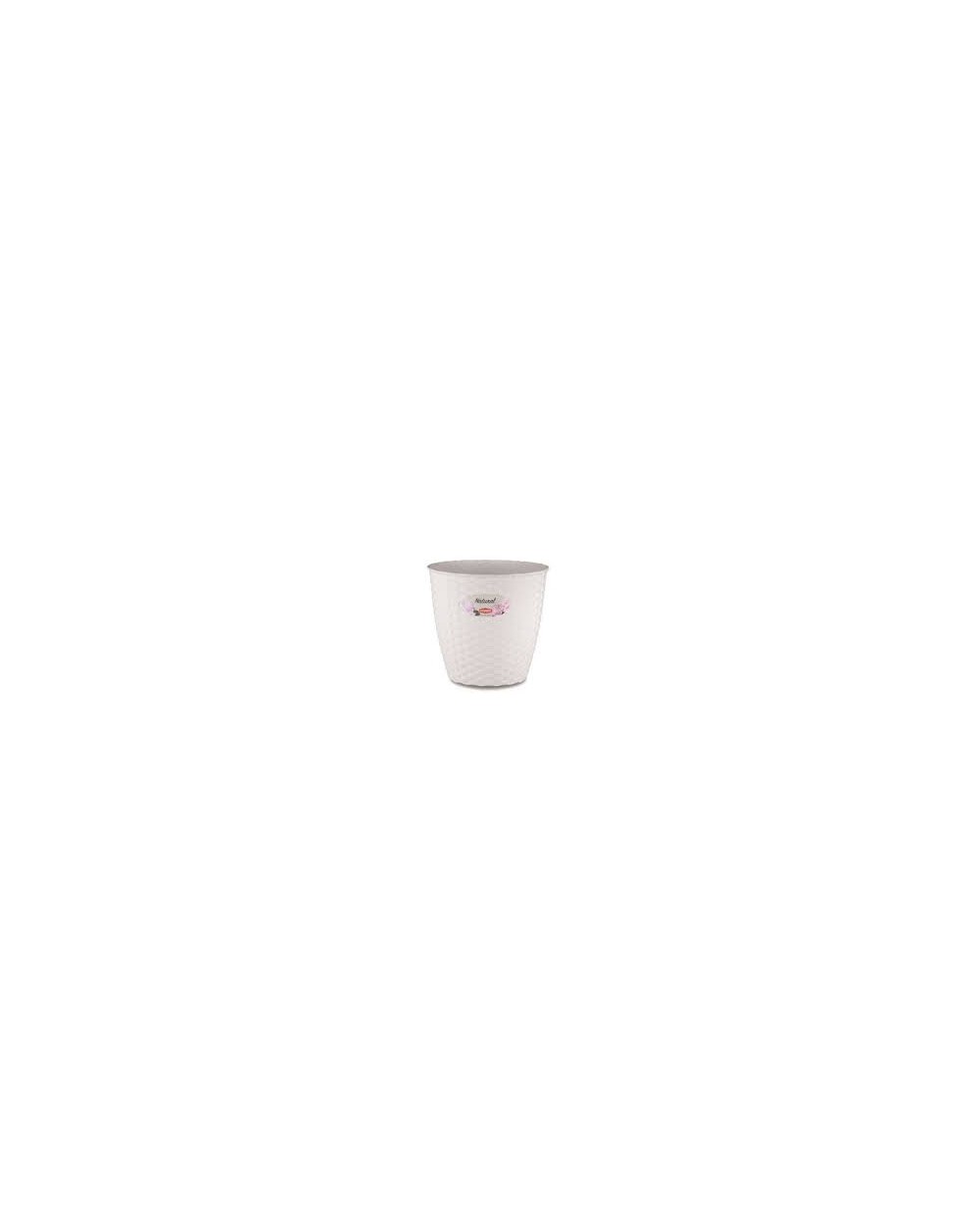 VASO NATURAL 24x22.2CM  BIANCO  A138249