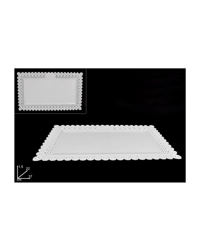 VASSOIO RETT. TRINATO 37x22...