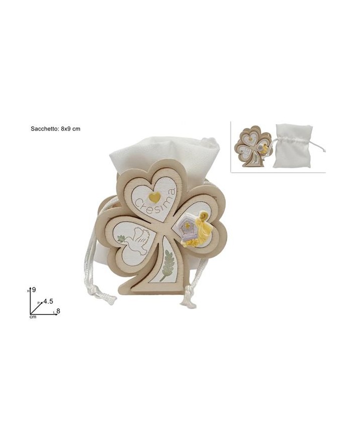 SACCHETTO RICORDO CRESIMA...