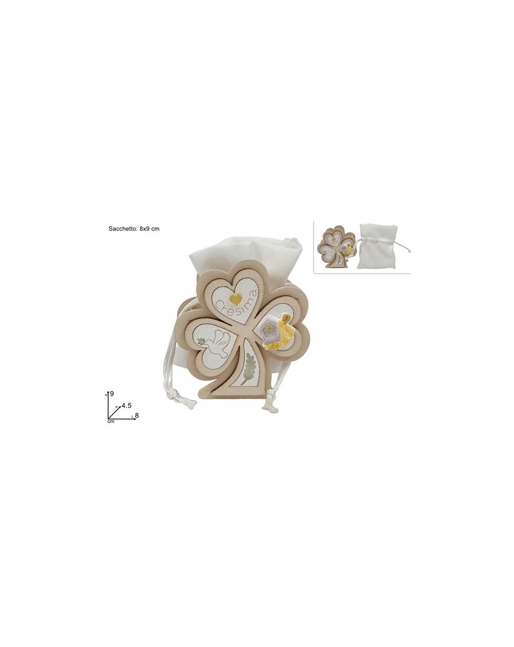 SACCHETTO RICORDO CRESIMA ALBERO V  A229997