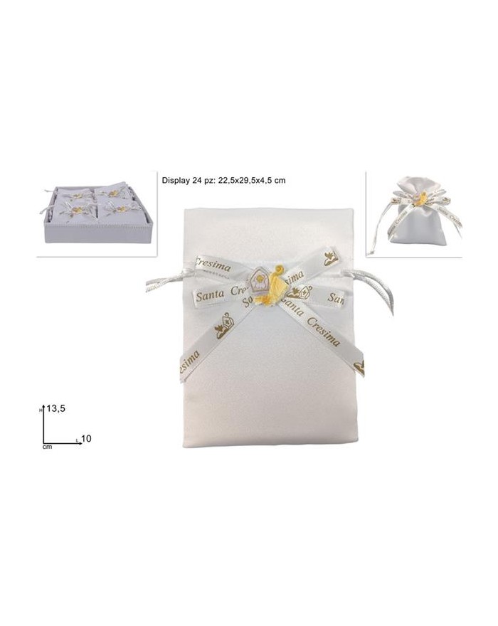 SACCHETTO RICORDO CRESIMA...