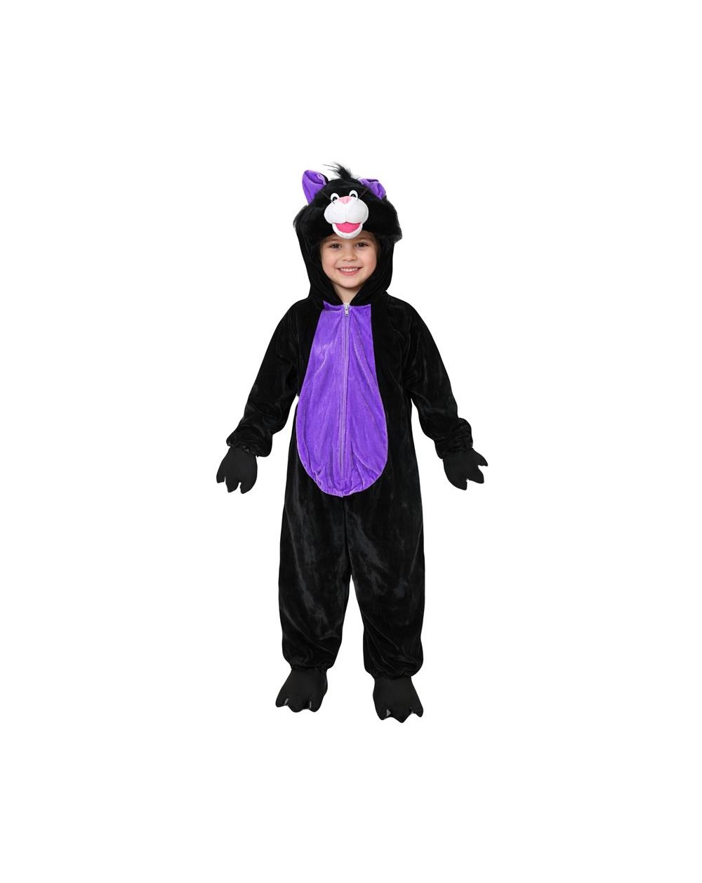 COSTUME GATTO LUCIFERO 3/4 ANNI  A027318