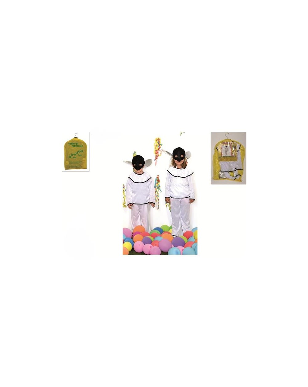 COSTUME PULCINELLA 9/12 ANNI  A135846