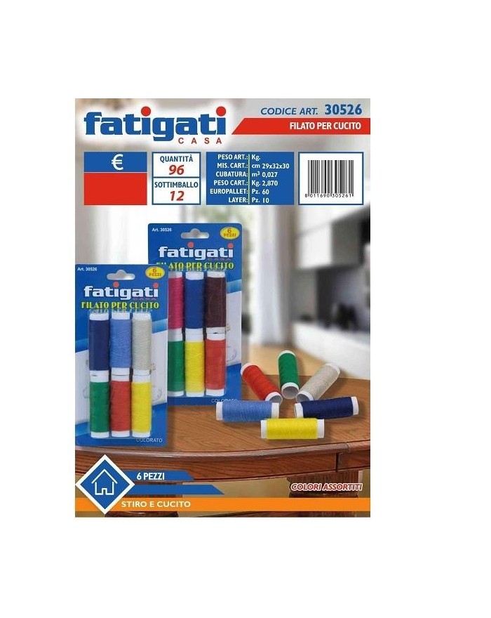 FILATO X CUCITO 6pz...