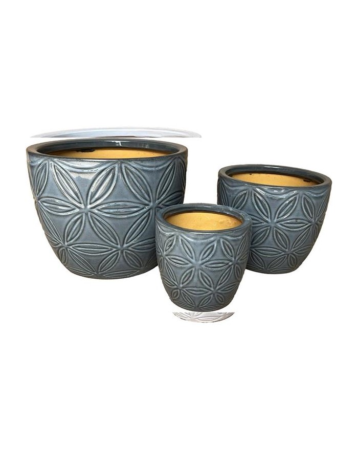 VASO DALIA CERAMICA 15CM...