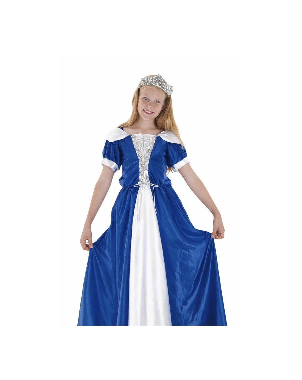 COSTUME PRINCIPESSA BLU 7/9 ANNI  A163965