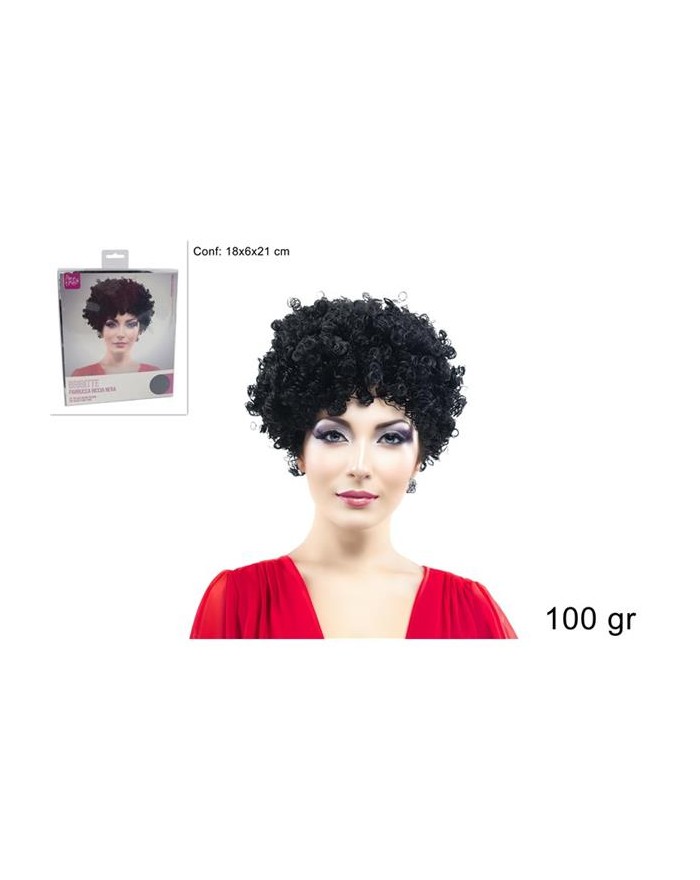 PARRUCCA RICCIA NERA  A164307