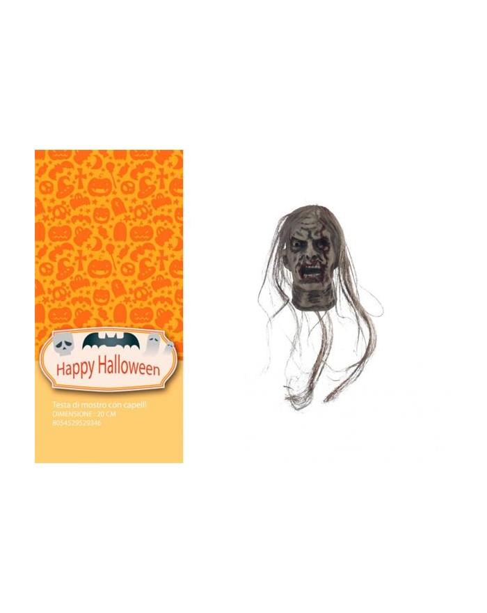 TESTA DI MOSTRO C/CAPELLI...