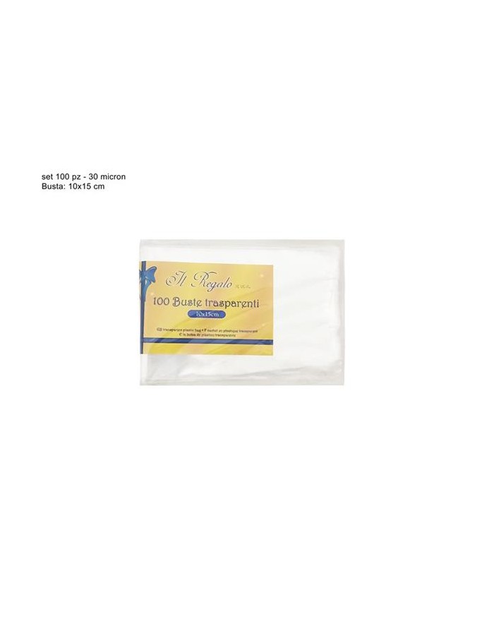 BUSTE TRASPARENTI...