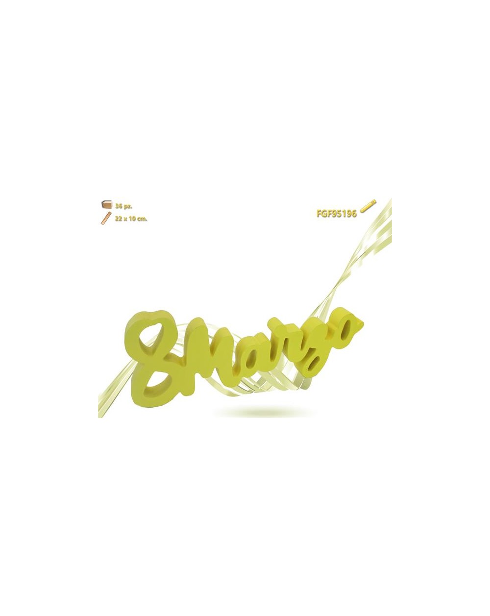 SCRITTA LEGNO PER FESTA DONNA 22X10  A198279