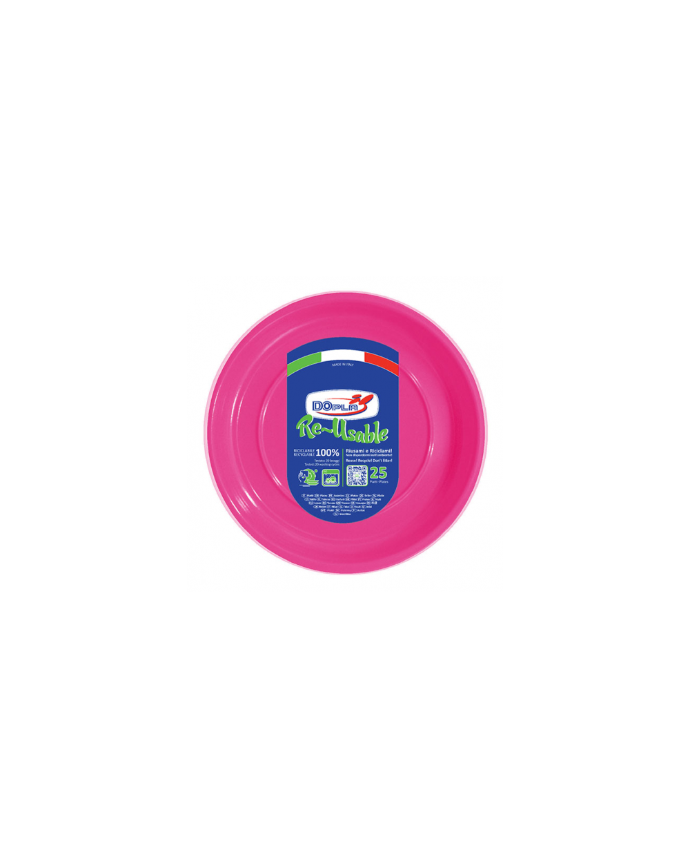 P/FONDO RIUTIL. 25 pz. FUCSIA  A298208