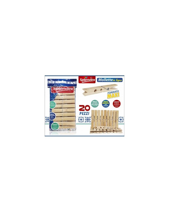 MOLLETTE LEGNO 20 pz  A198342
