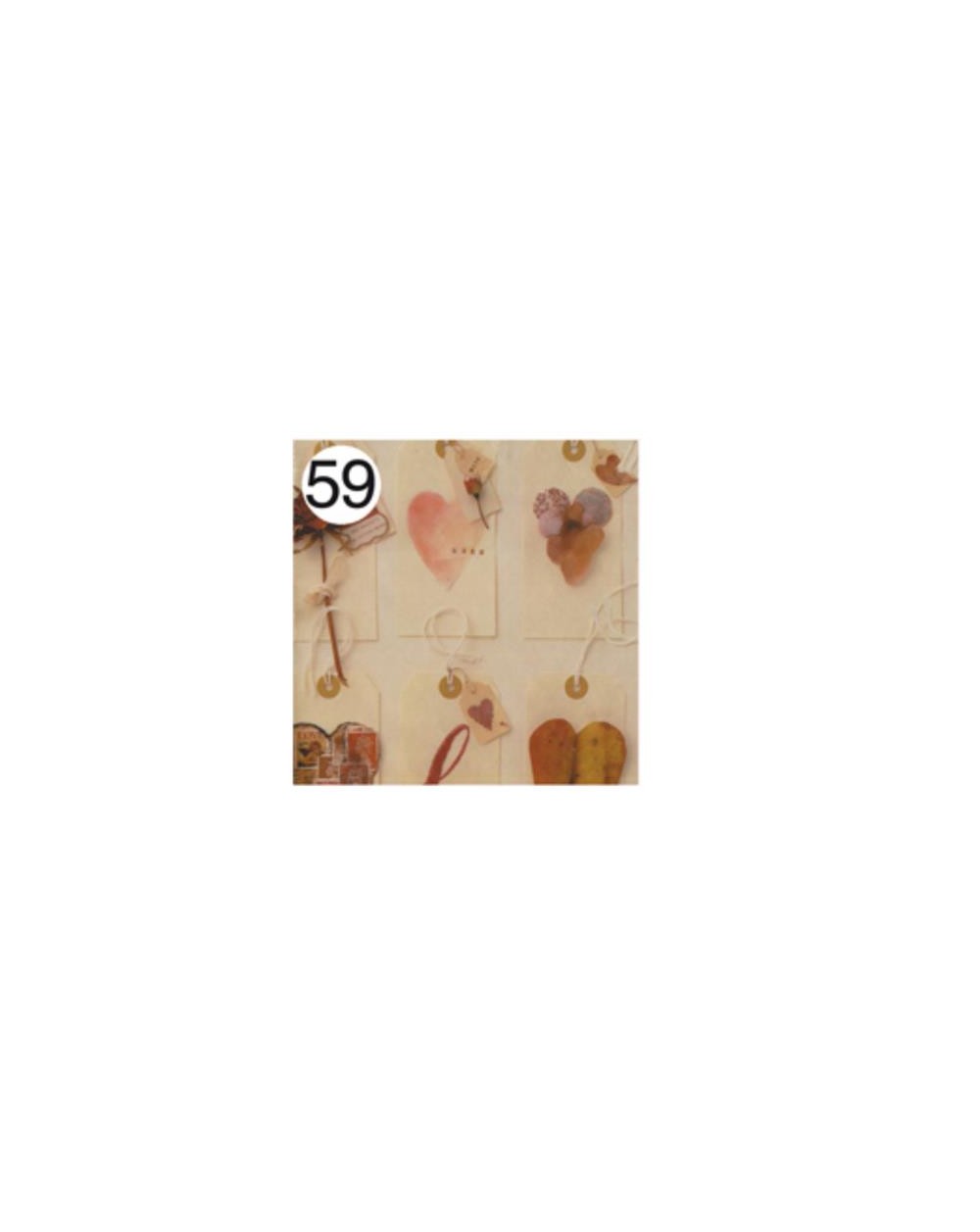 SET 2 FOGLI CARTA REGALO 70X100  A198348