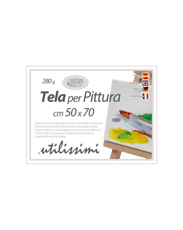 TELA PER PITTURA BIANCO...