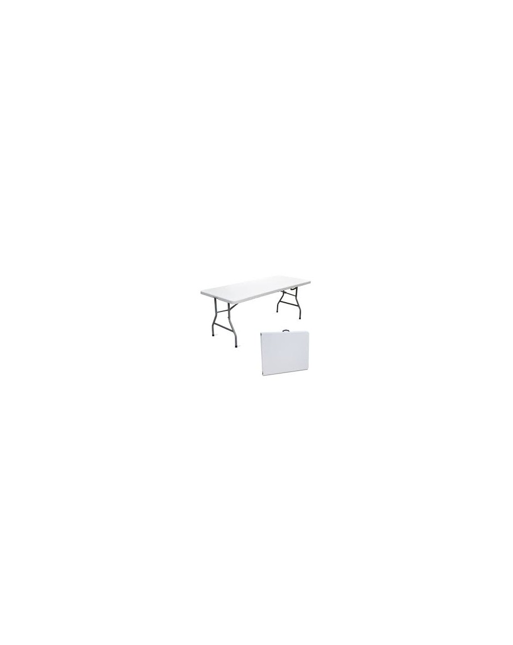 TAVOLO RETT POL 4cm 180X75X74  A198364