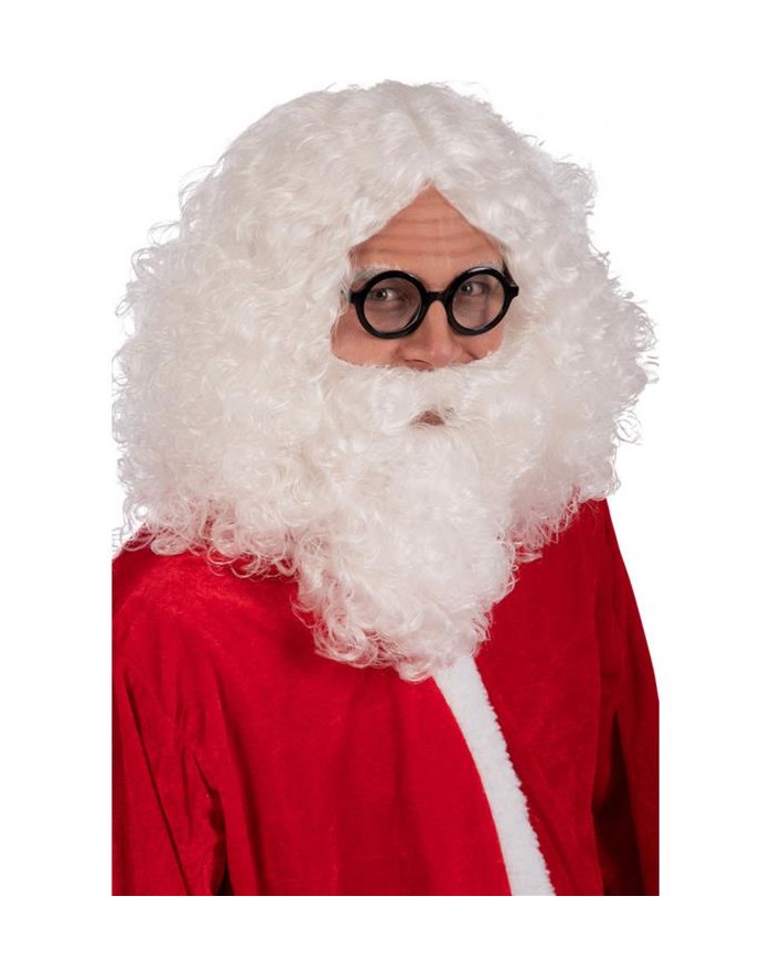 PARRUCCA BARBA BIANCA BABBO NATALE  A296209