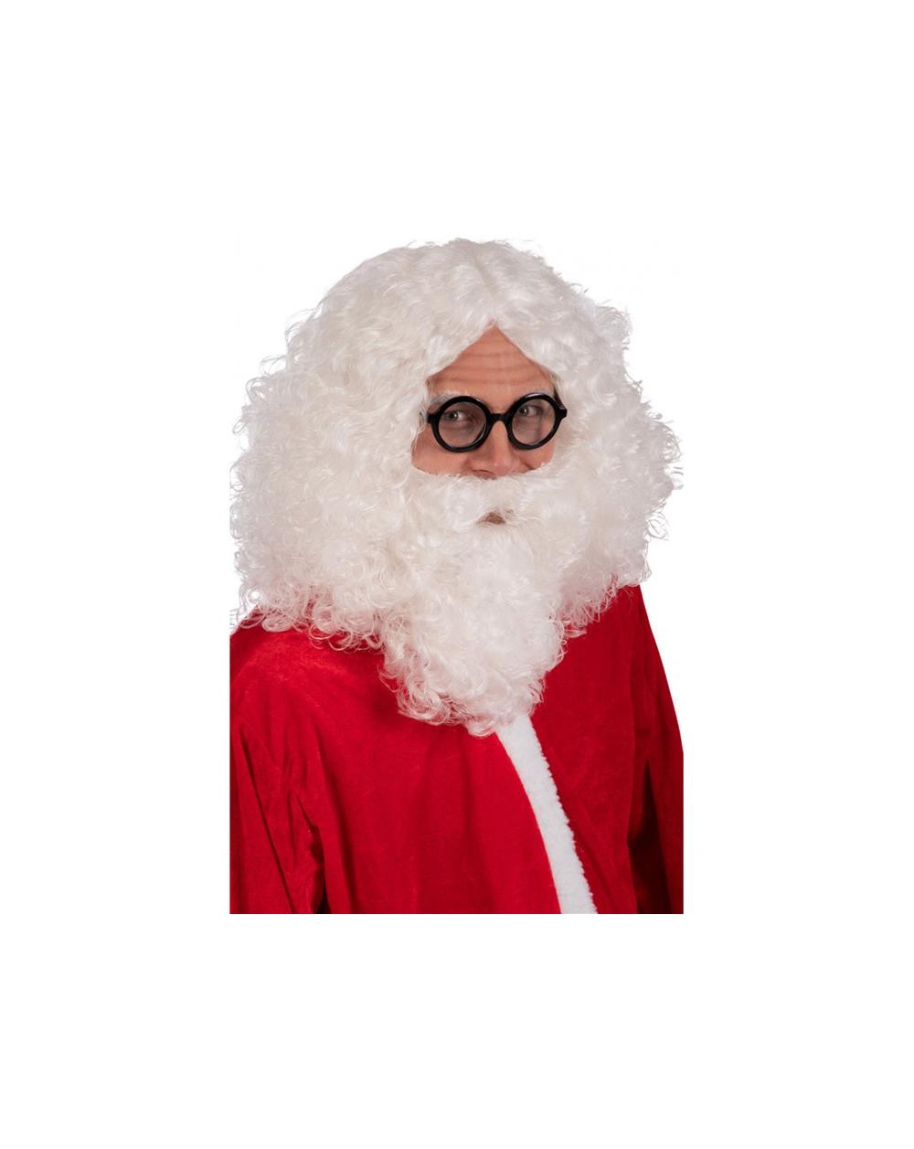 PARRUCCA BARBA BIANCA BABBO NATALE  A296209