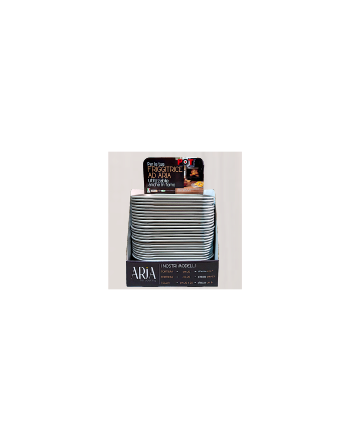 TEGLIA 20X20  h6cm X  FRIG...