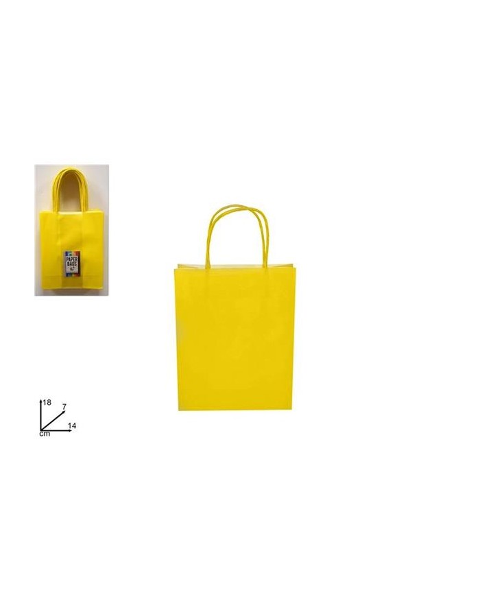 BUSTA REGALO CARTA GIALLA I...