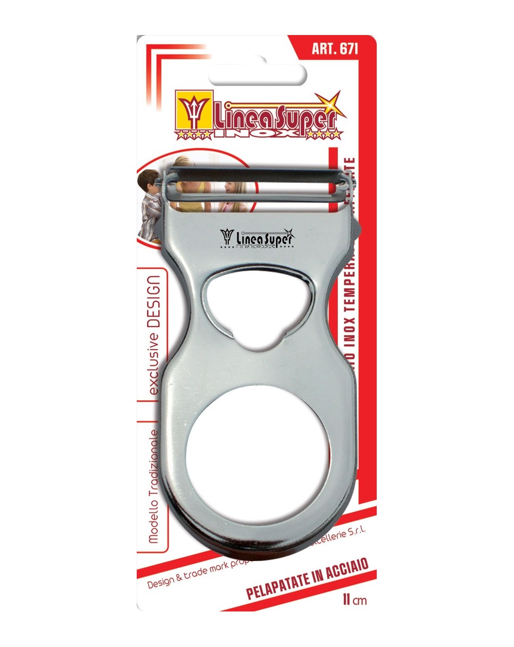 PELAPATATE ACCIAIO  A114114