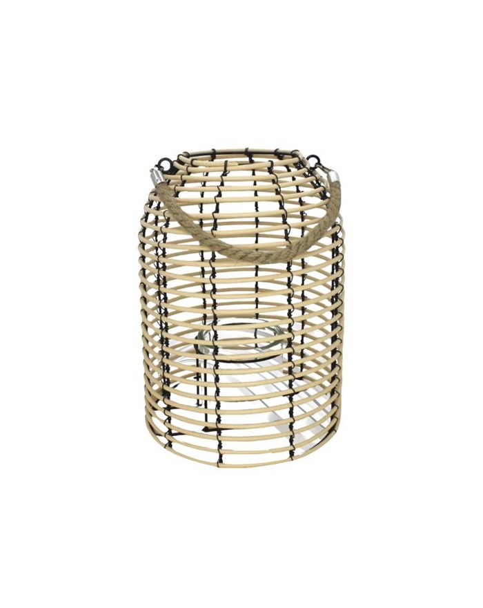 PORTACANDELA IN RATTAN...