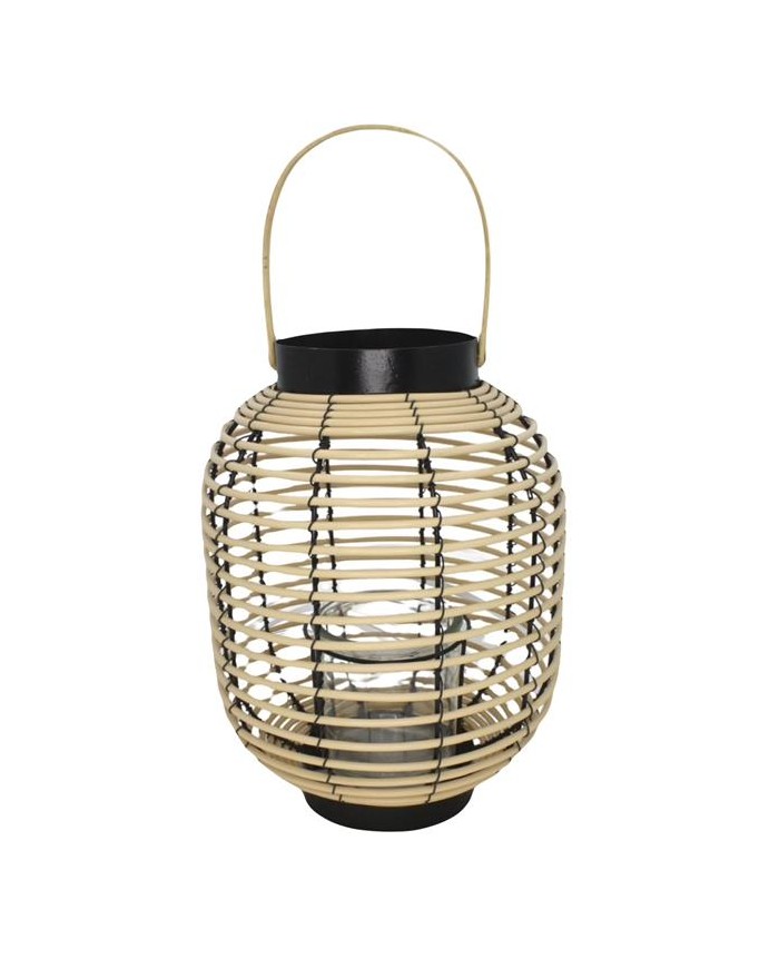 PORTACANDELA IN RATTAN...