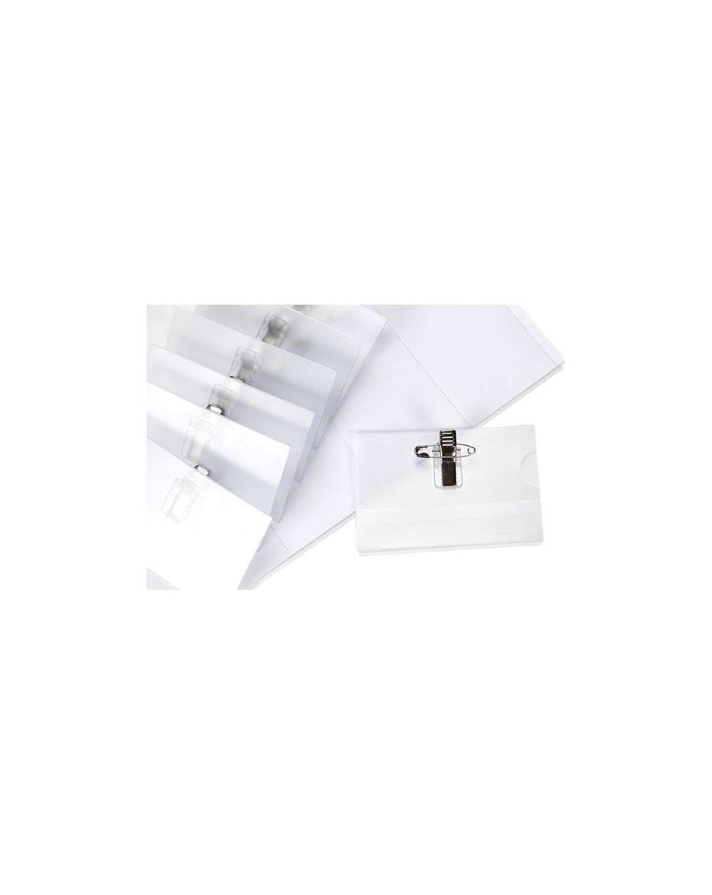 PORTA BADGE PVC CON SPILLA  A189495