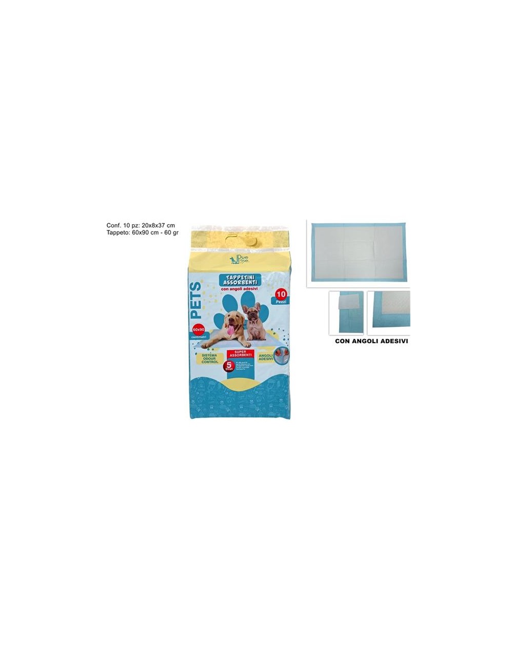 TAPPETI IGIENICI X ANIMALI 60X90  A199849
