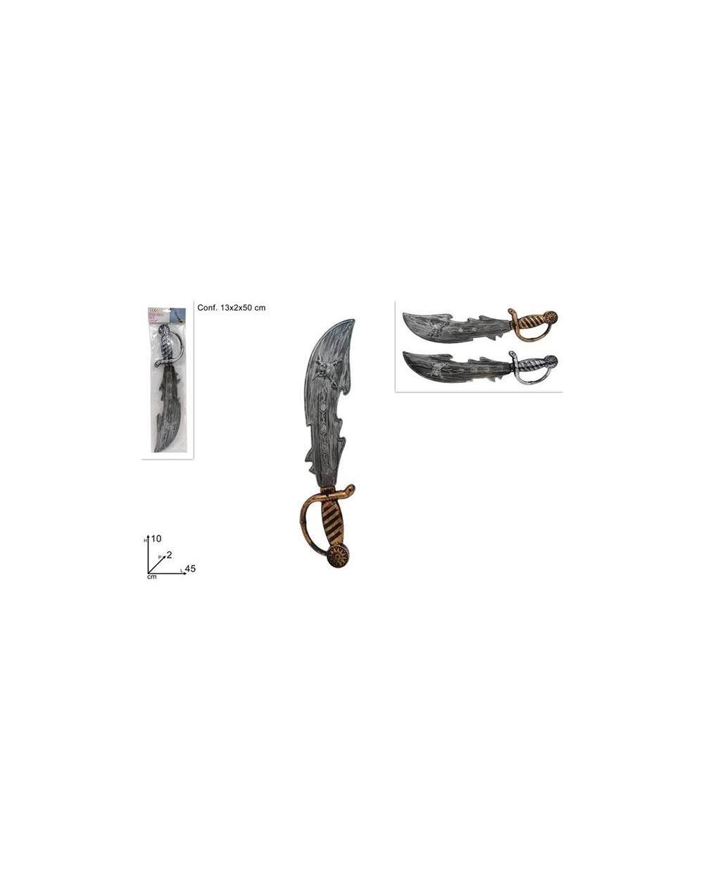 SPADA PIRATA 2 COL. ASS.  A199866