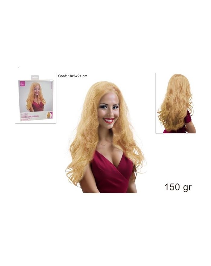 PARRUCCA LUNGA ONDUL.BIONDA...
